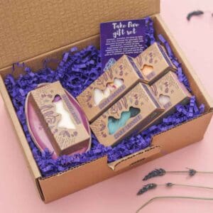 'Take Five' - Lavender Soap & Dish Gift Set