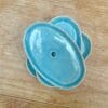 Ceramic soap dish - oval - Image 8