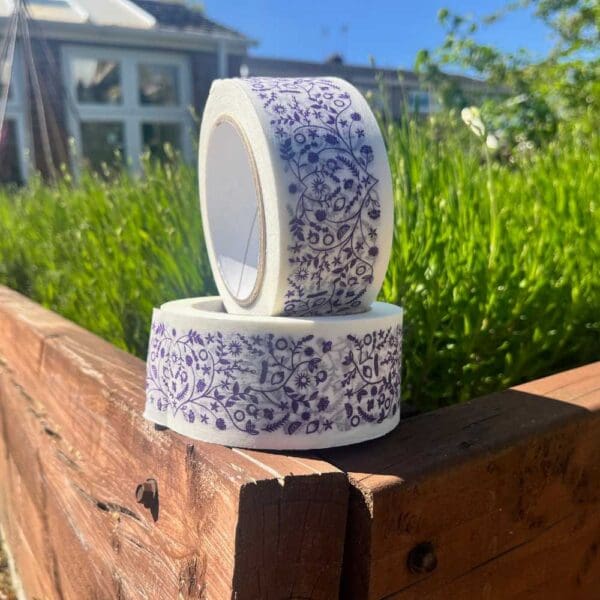Lavender design eco-friendly paper tape - NEW design!