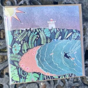 Greeting card - Burry Port by Hannah Davies