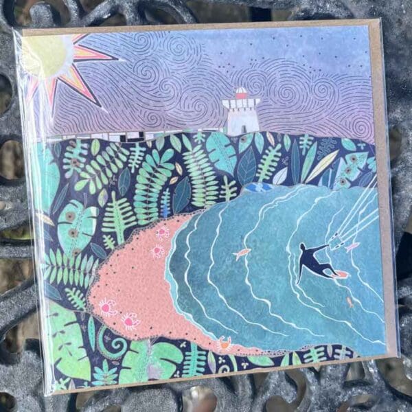 Greeting card - Burry Port by Hannah Davies